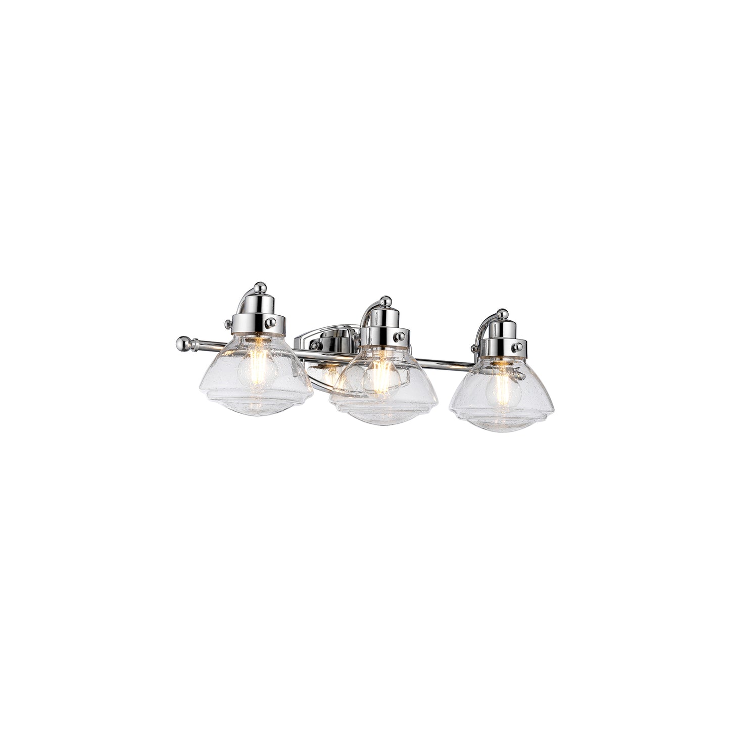 Scholar 3-Light Wall Light in Polished Chrome