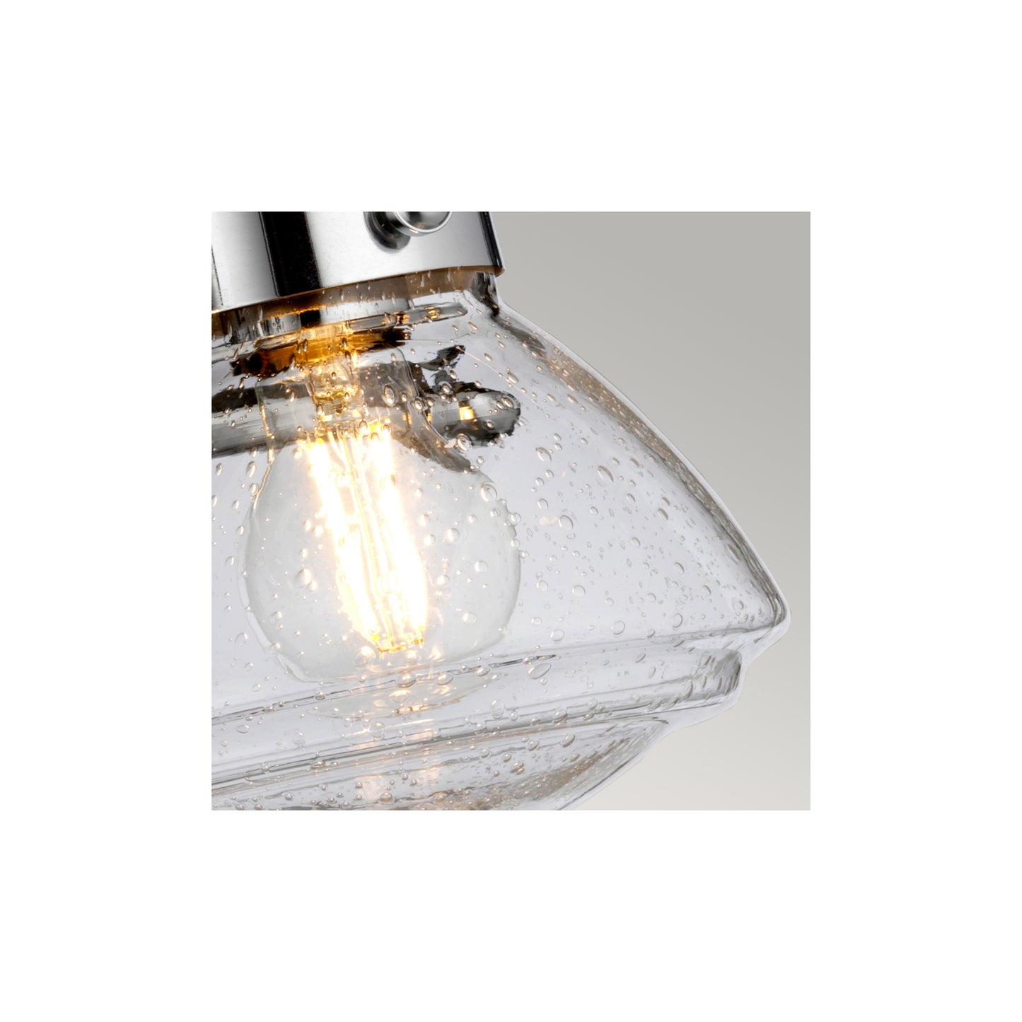 Scholar 3-Light Wall Light in Polished Chrome