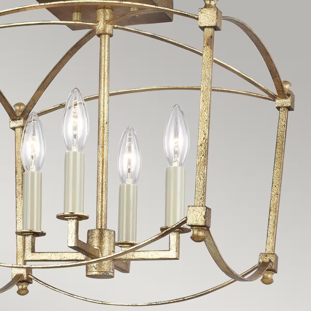 Thayer 4-Light Semi-Flush Mount