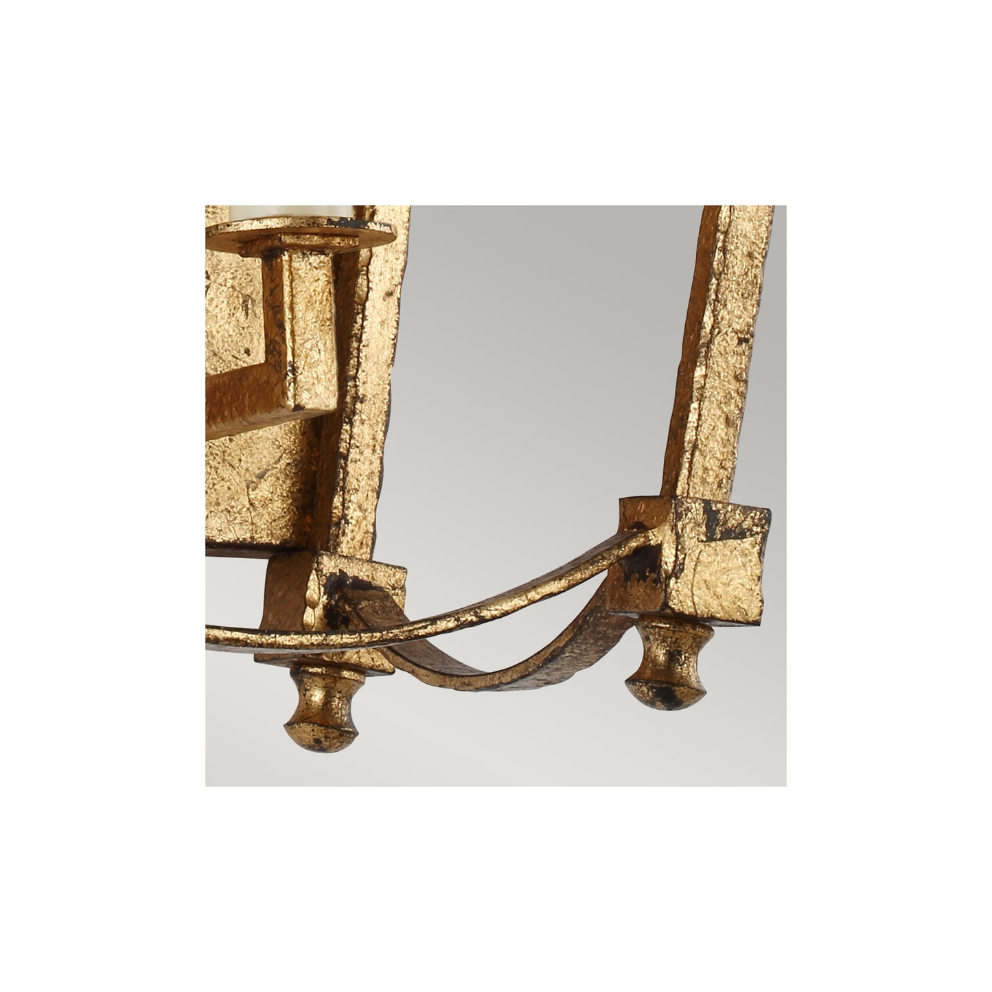 Thayer 2-Light Wall Light in Antique Gild