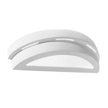 Helios Ceramic Wall Light in White