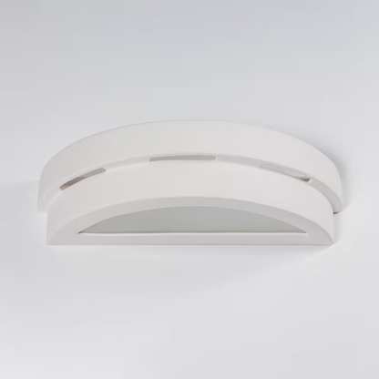 Helios Ceramic Wall Light in White