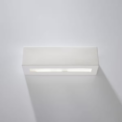 Vega Ceramic Wall Light in White