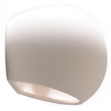 Globe Ceramic Wall Light in White