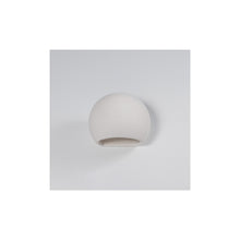 Globe Ceramic Wall Light in White