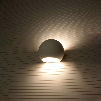 Globe Ceramic Wall Light