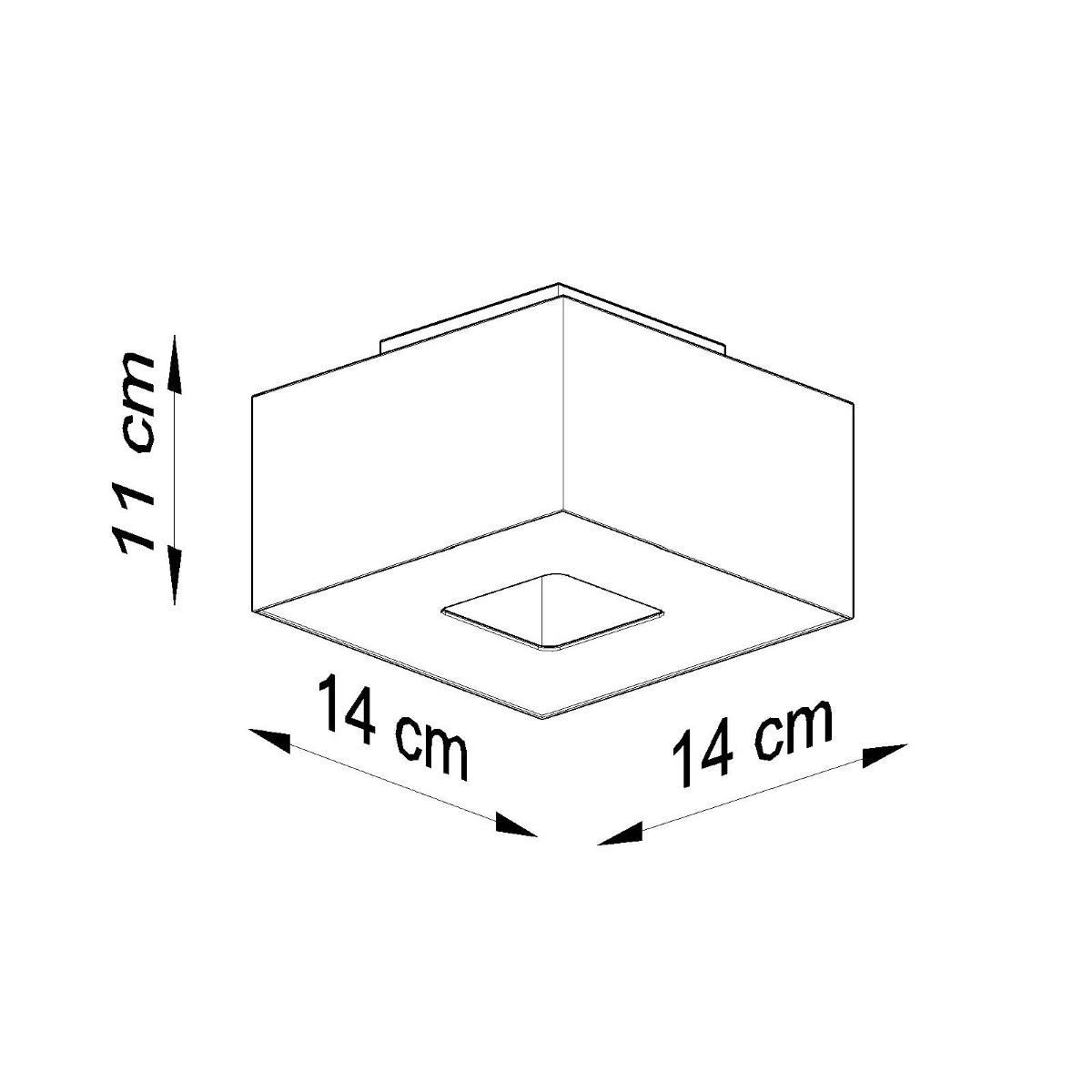 Sollux Mono Ceiling Light