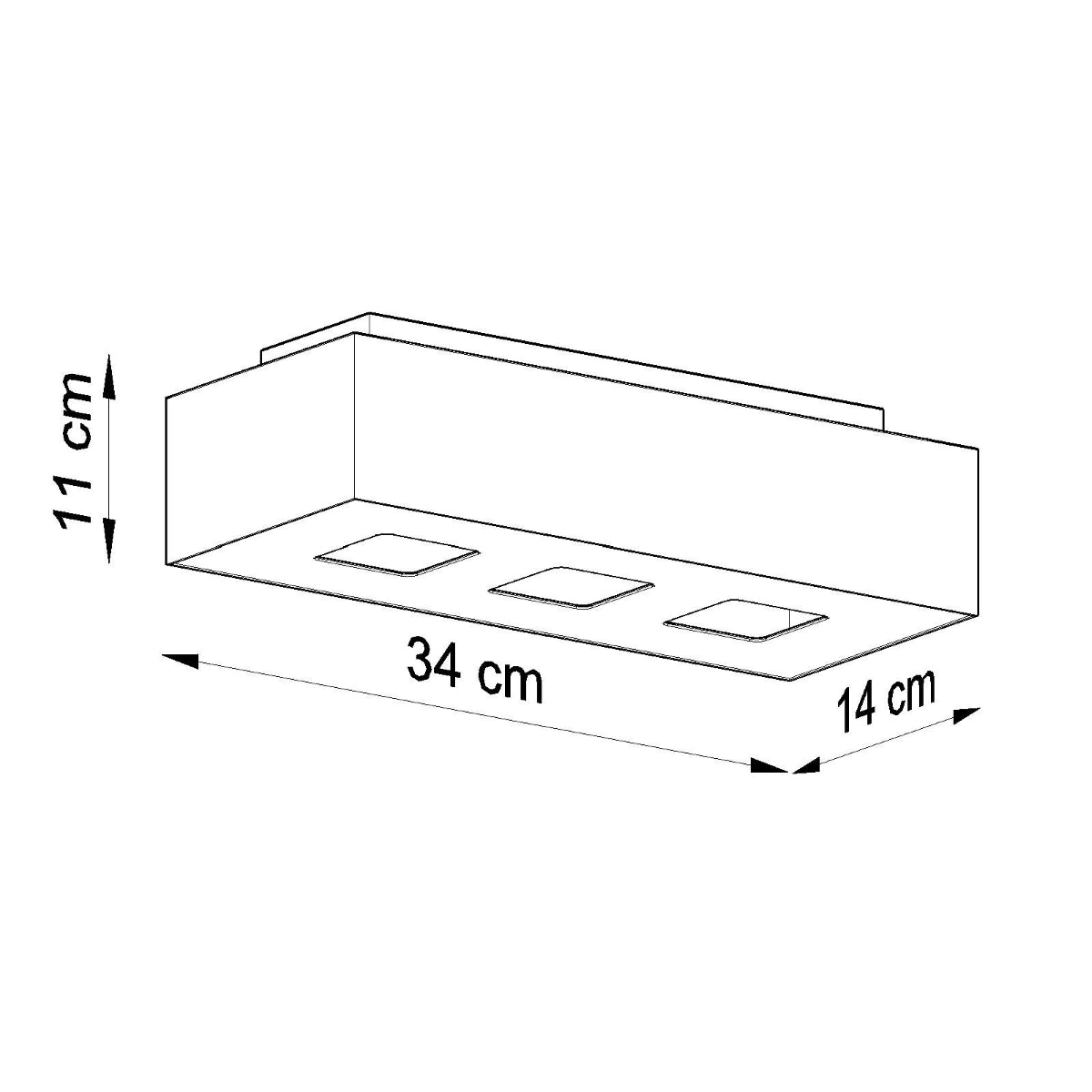 Sollux Mono Ceiling Light