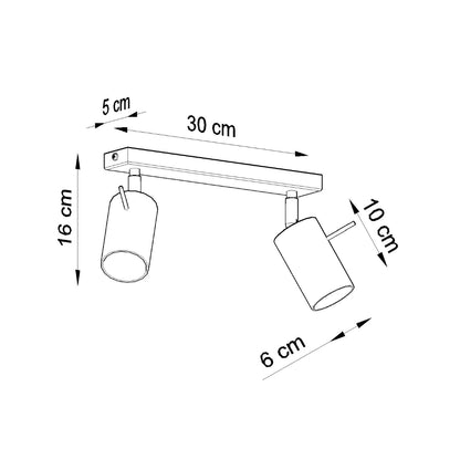 Sollux Ring Ceiling Spotlight