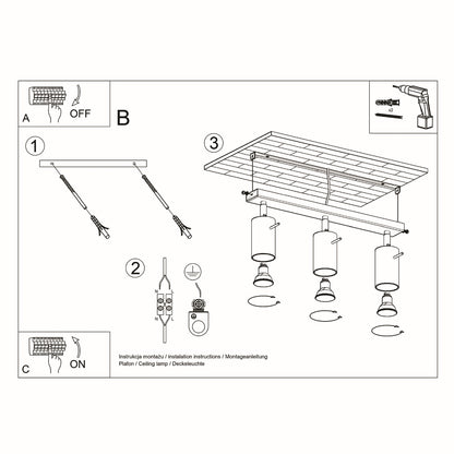 Sollux Ring Ceiling Spotlight Bar