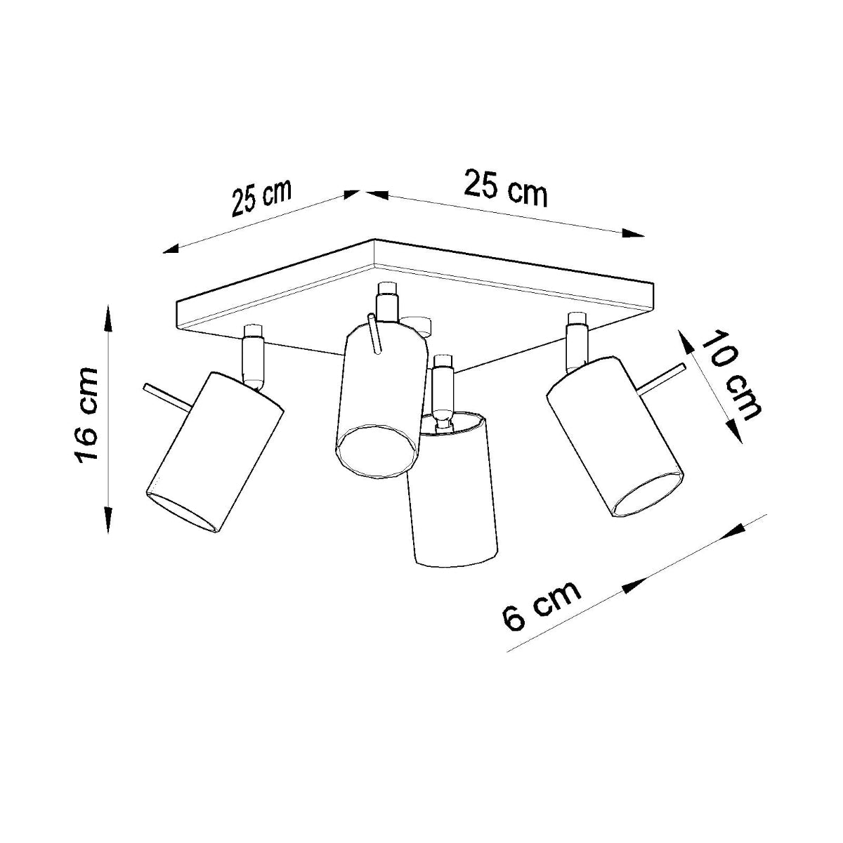 Sollux Ring Ceiling Spotlights