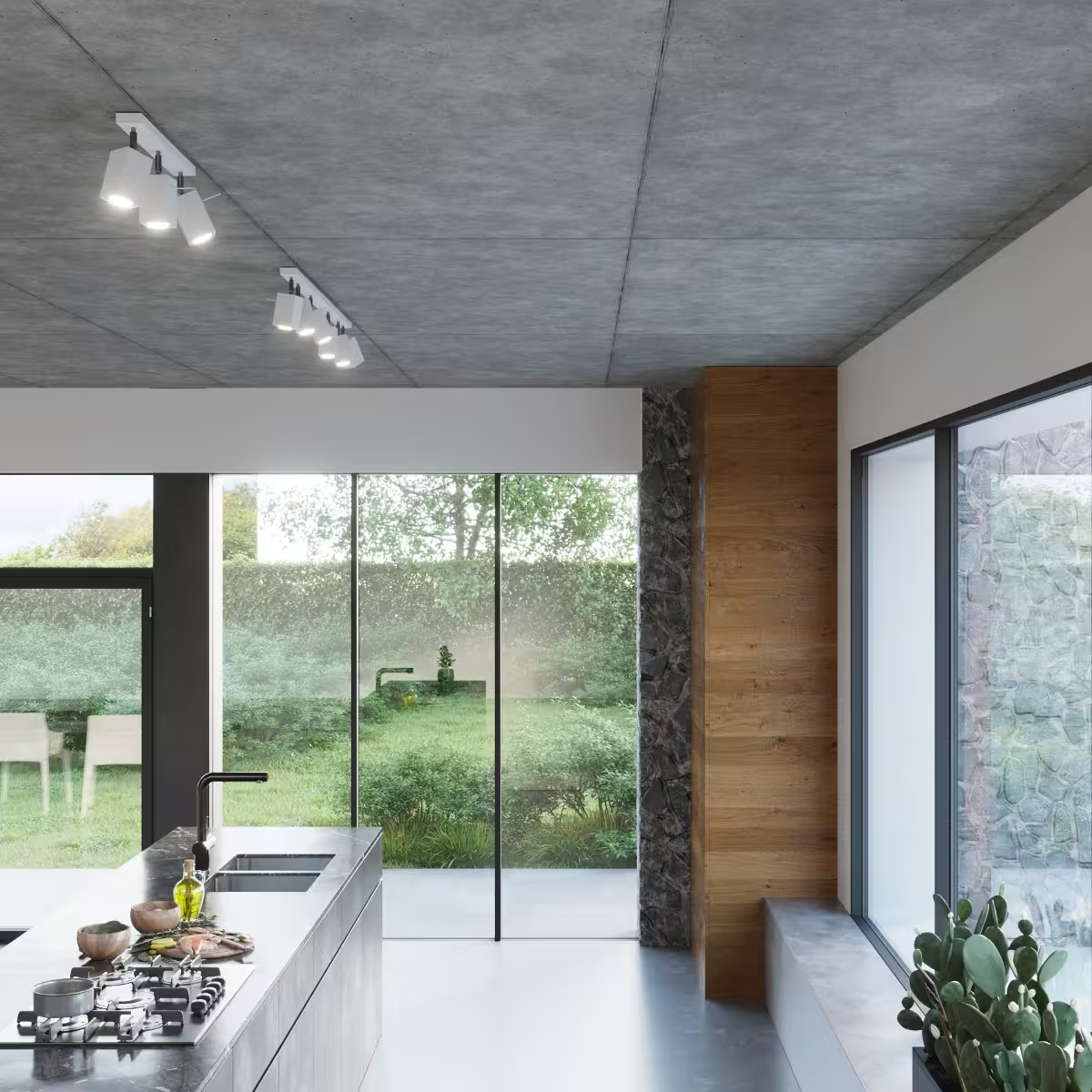 Merida 3 Ceiling Light