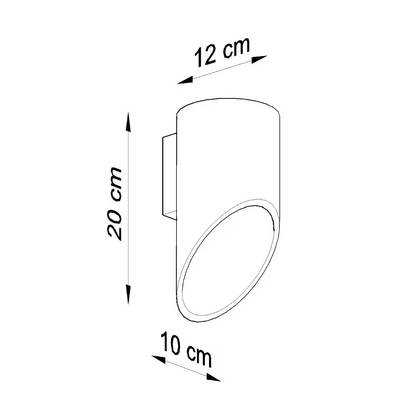 Penne 20 Wall Light