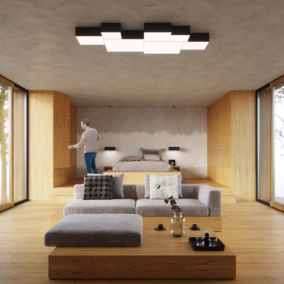 Horus 45 Ceiling Light