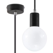 Edison Pendant in Black