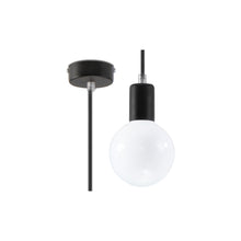 Edison Pendant in Black
