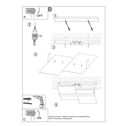 Massimo Ceiling Light
