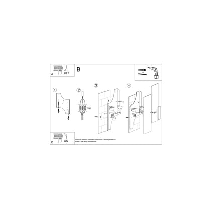 Fabiano Wall Light in Chrome
