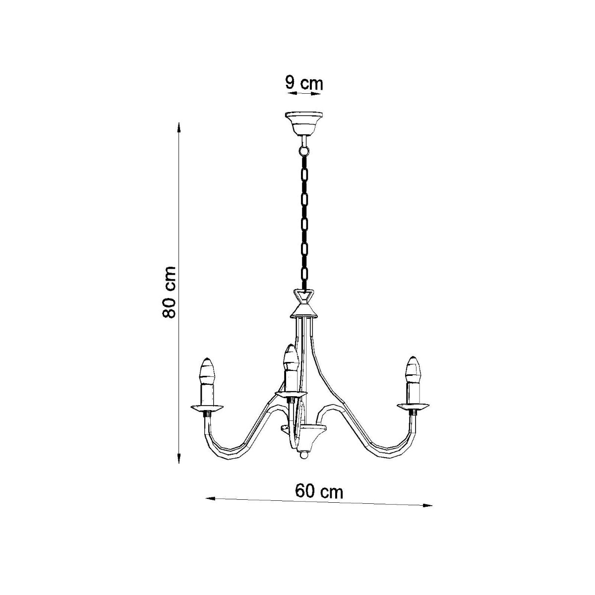 Sollux Minerwa Chandelier