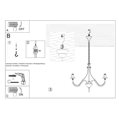 Sollux Minerwa Chandelier