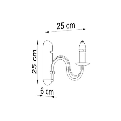 Sollux Minerwa Decorative Wall Light