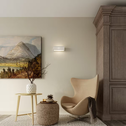 Vega Line Wall Light in White