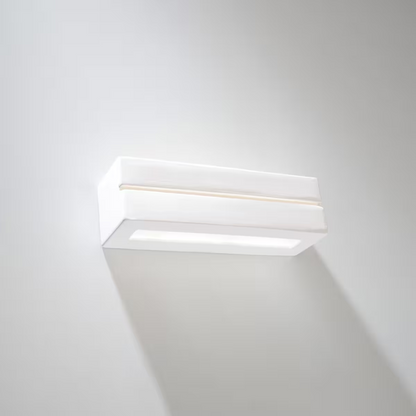 Vega Line Wall Light in White