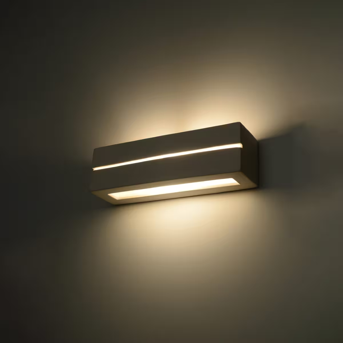 Vega Line Wall Light in White