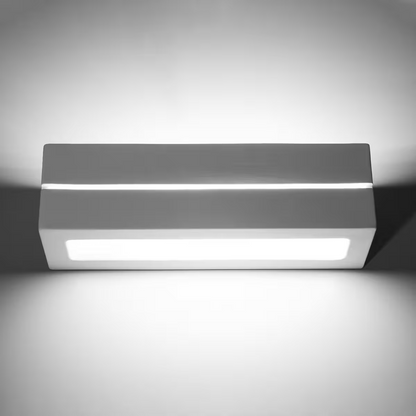 Vega Line Wall Light in White
