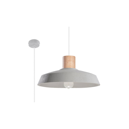 Afra Pendant in Grey