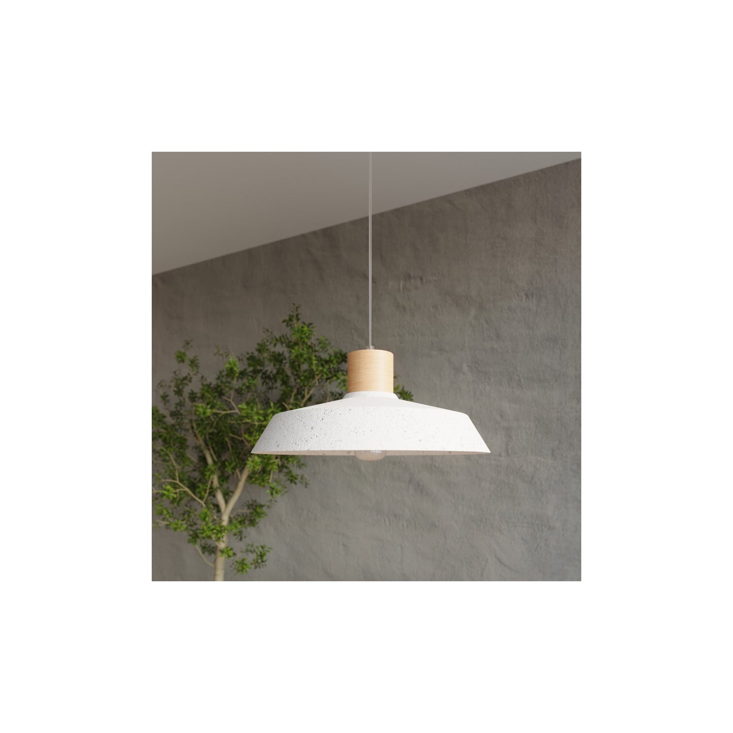Afra Pendant in Grey