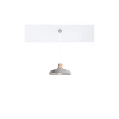 Afra Pendant in Grey