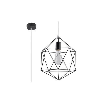 Gaspare Pendant in Black