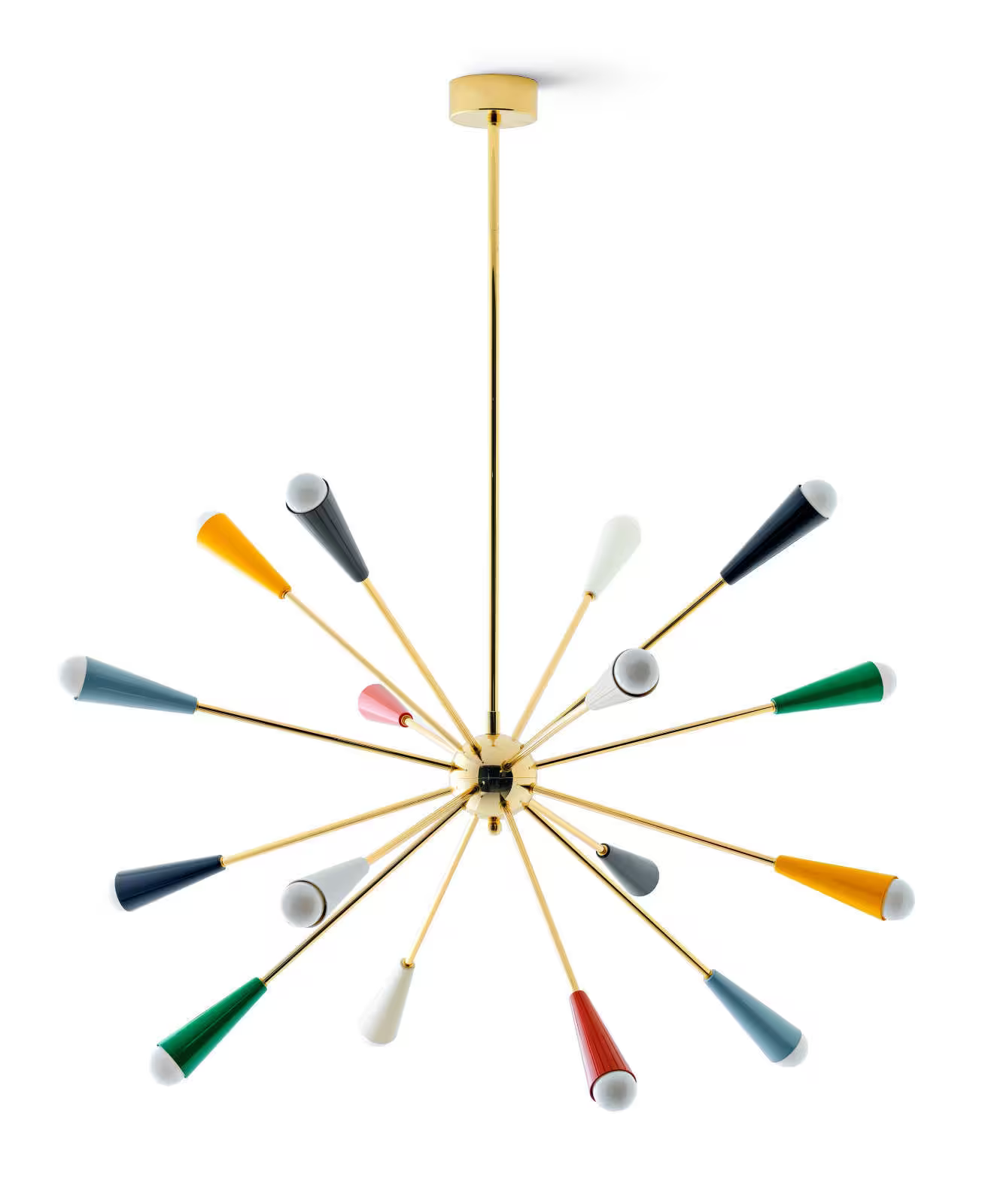 Sputnik Pendent in Gold