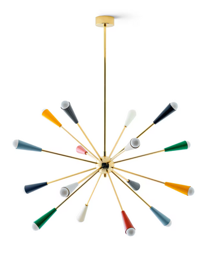 Sputnik Pendent in Gold