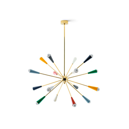 Sputnik Pendent in Gold
