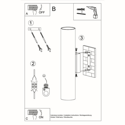 Lagos 2 Wall Light