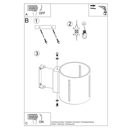 Inez Wall Light