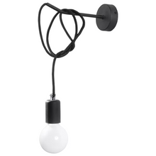 Edison Wall Light in Black