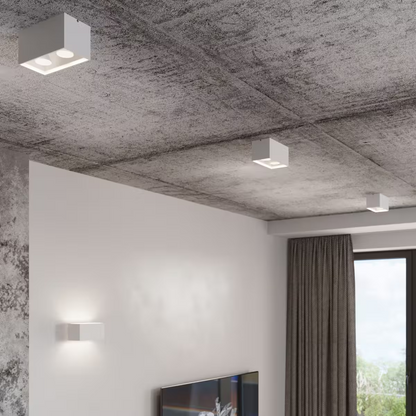 Quad 2-Light Ceiling Lamp
