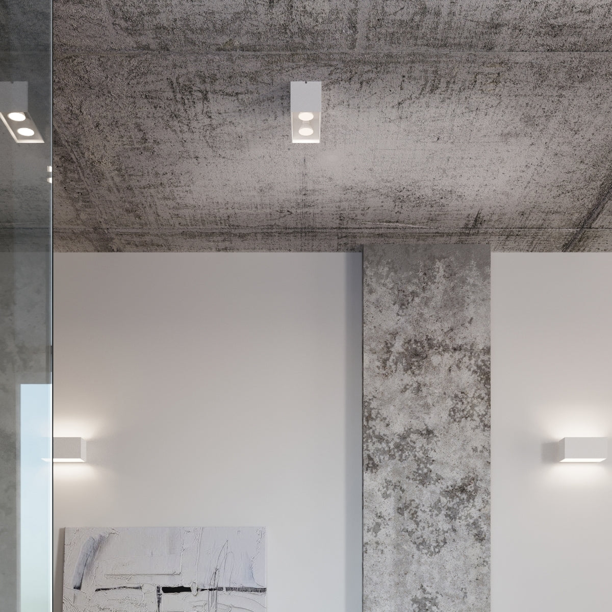 Quad 2-Light Ceiling Lamp
