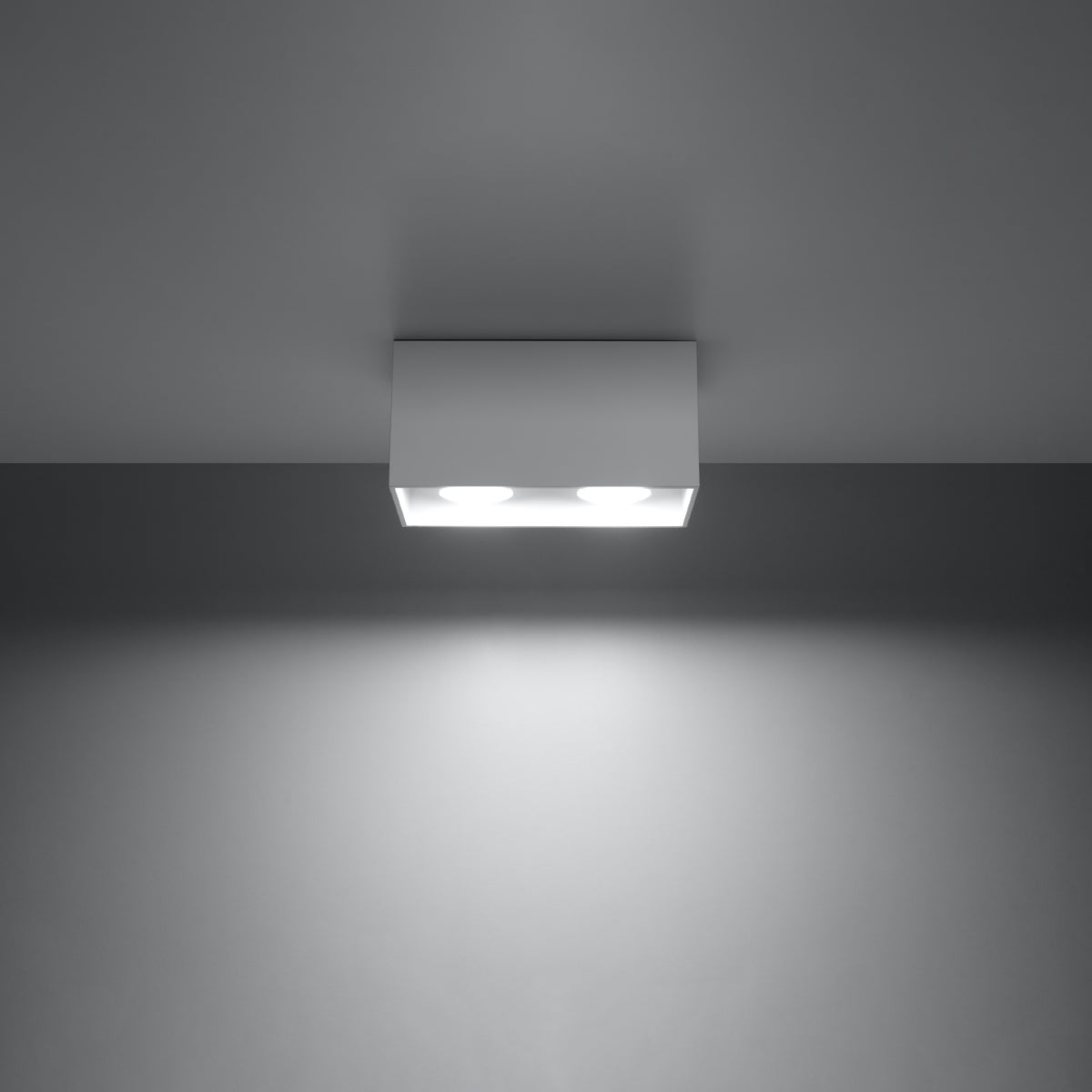 Quad 2-Light Ceiling Lamp