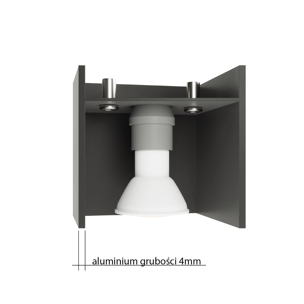 Quad 2-Light Ceiling Lamp