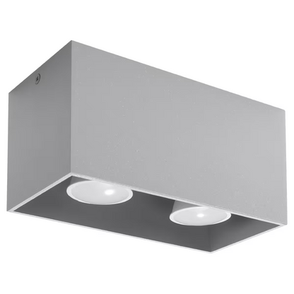 Quad 2-Light Ceiling Lamp
