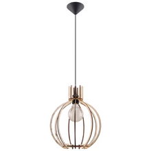 Arancia Pendant in Natural Wood
