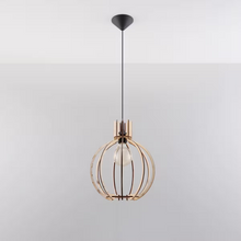 Arancia Pendant in Natural Wood