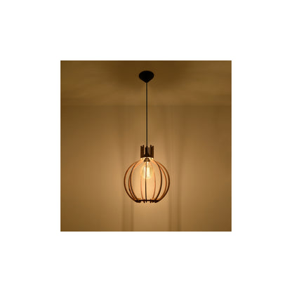 Arancia Pendant in Natural Wood