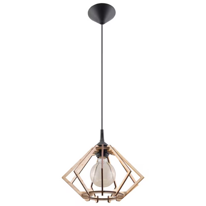 Pompelmo Pendant in Natural Wood