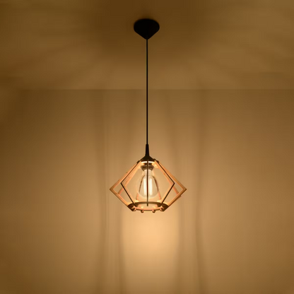 Pompelmo Pendant in Natural Wood