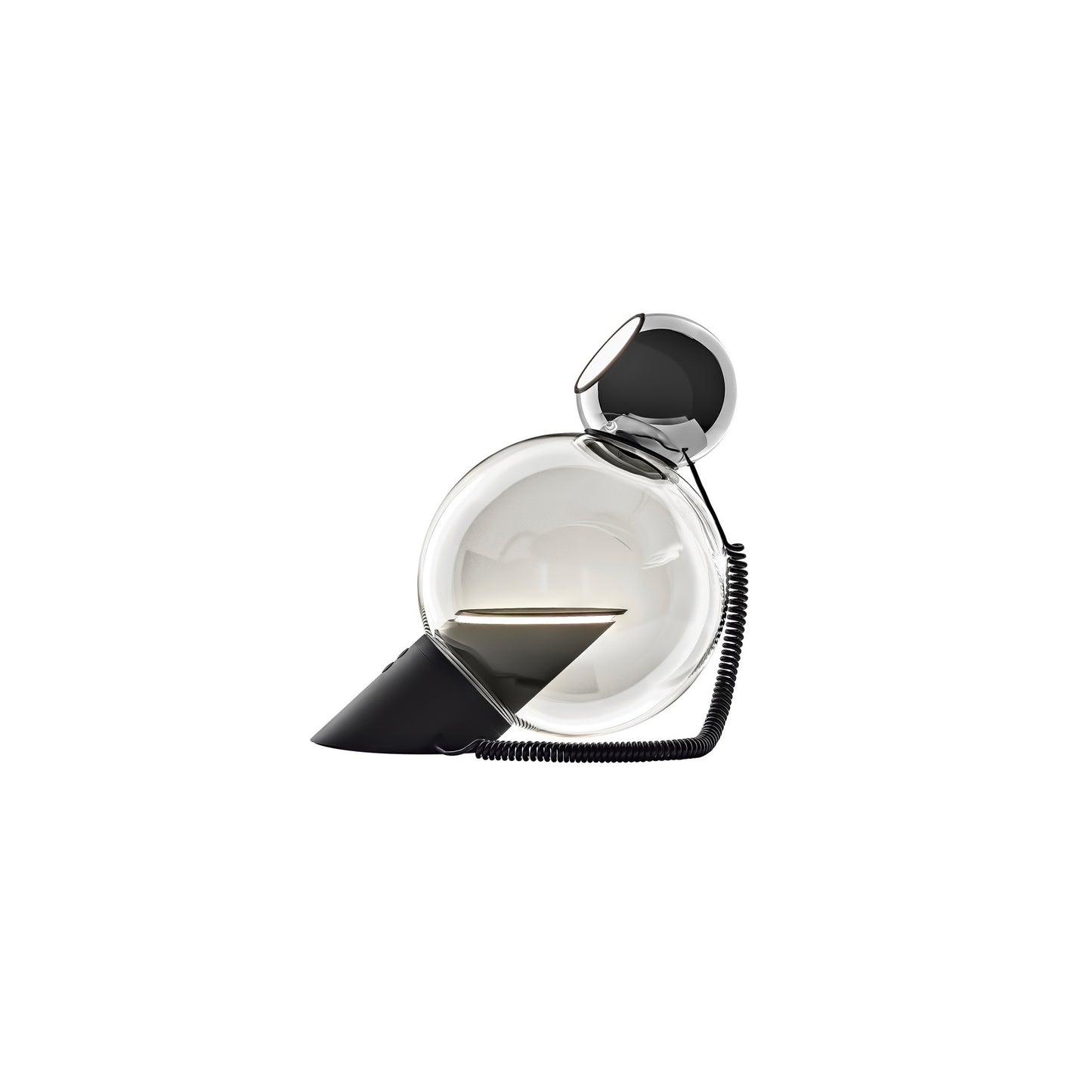 Gravita LED Table Lamp in Black